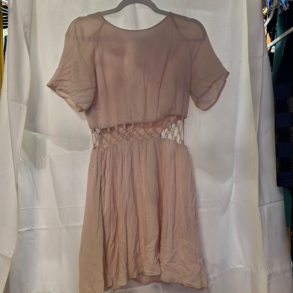 Soft pink sexy sweet dress